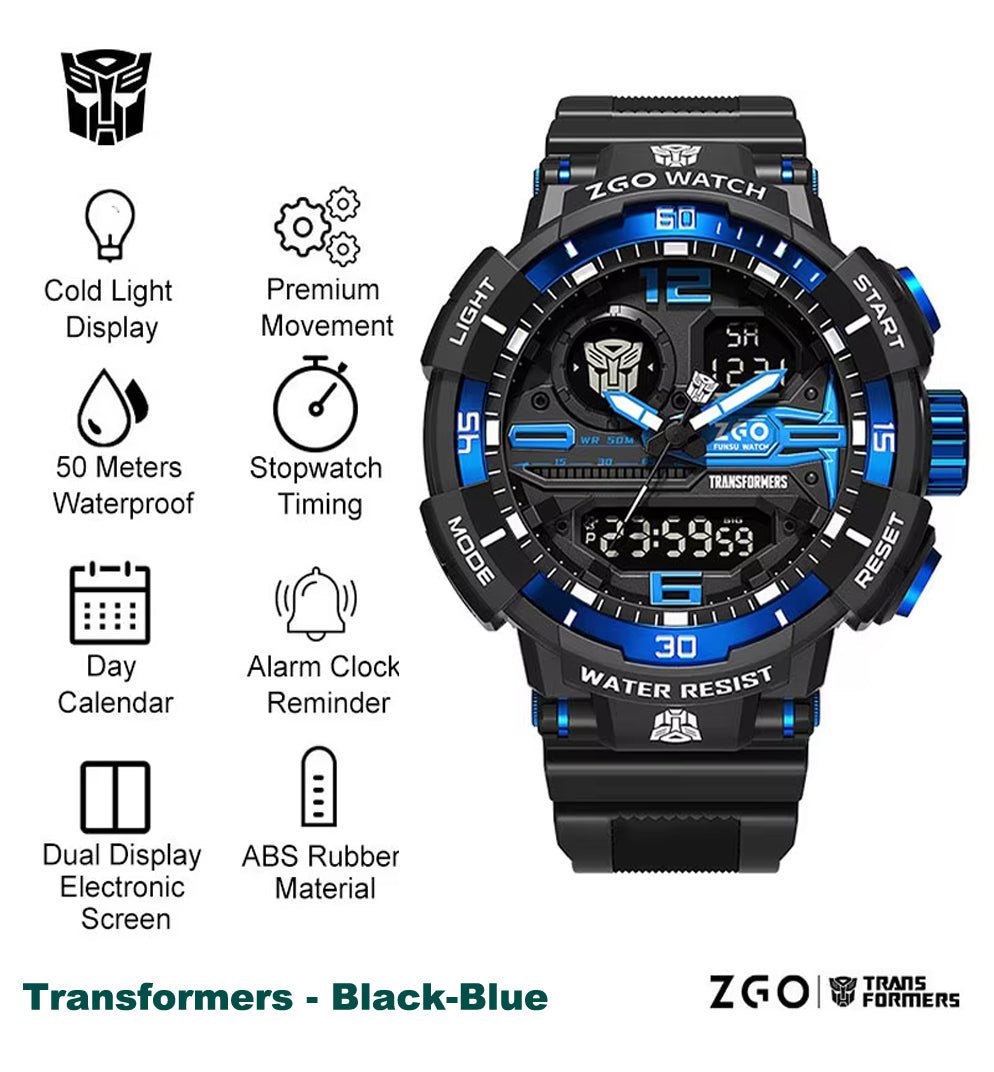 ZGO Transformers Sports Watch