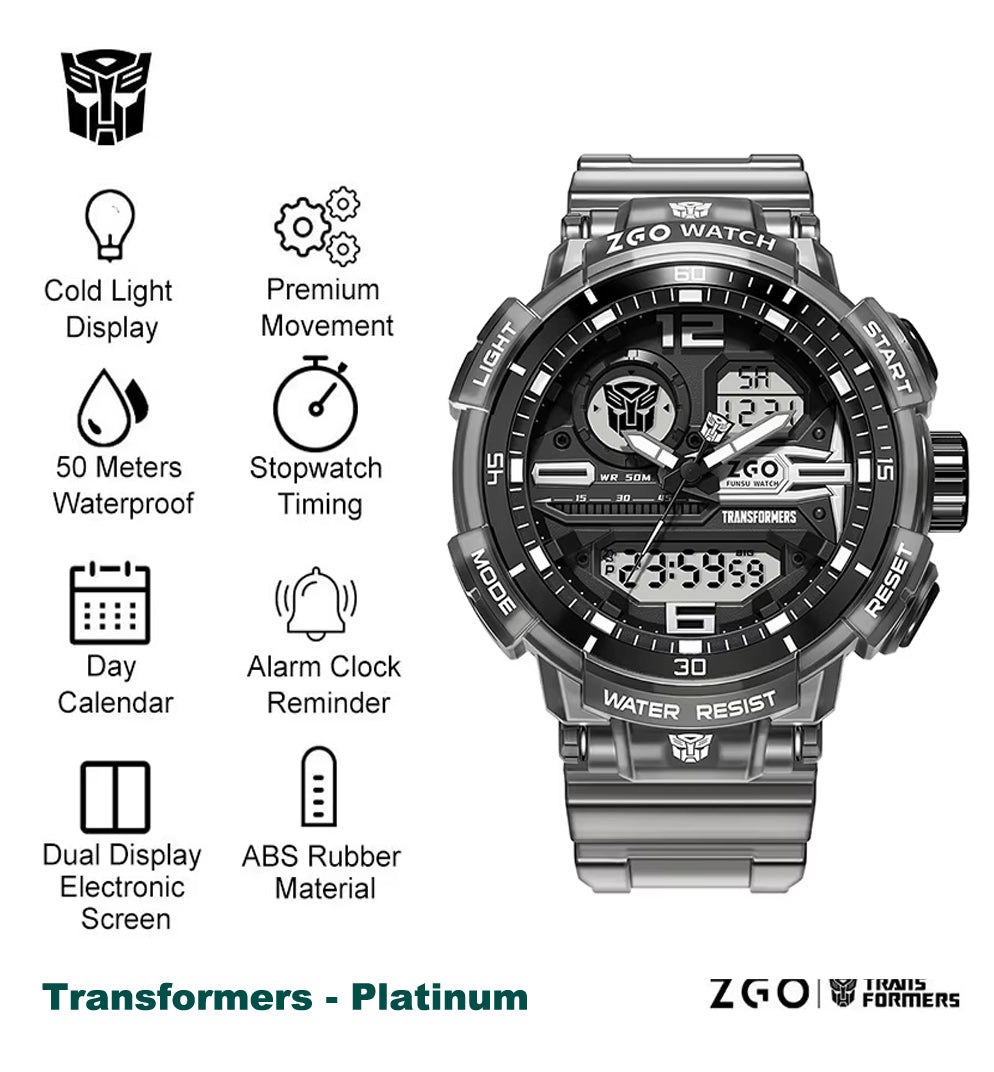 ZGO Transformers Sports Watch
